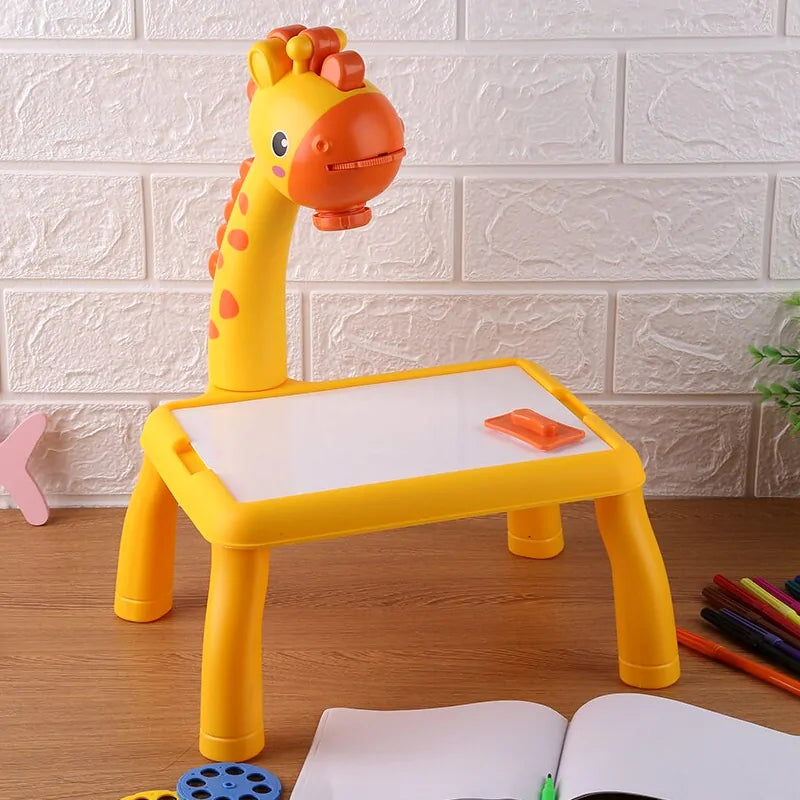 Giraffe Projection Painting Table